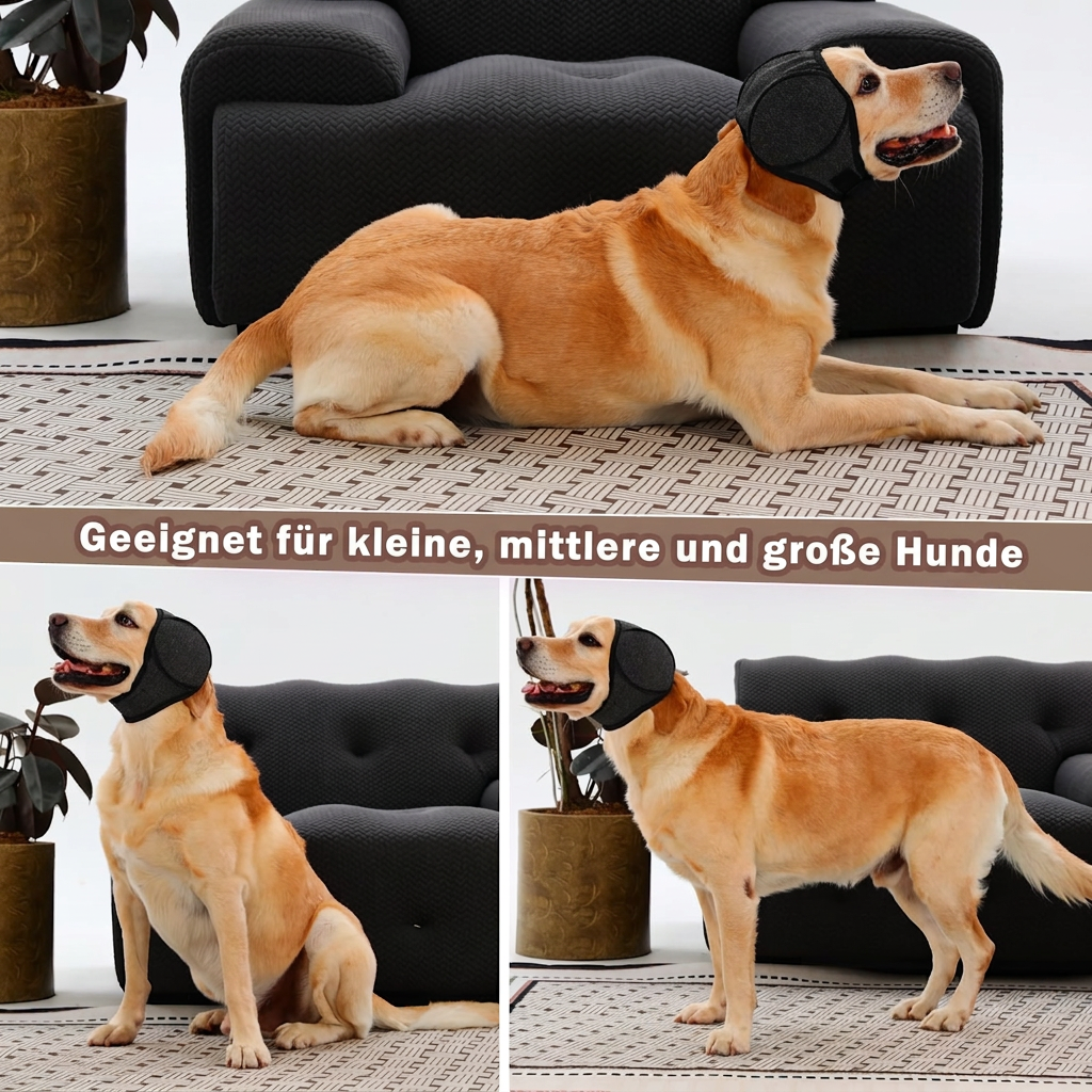 ClawPaws™ Ohrschutz‑Haube für Hunde